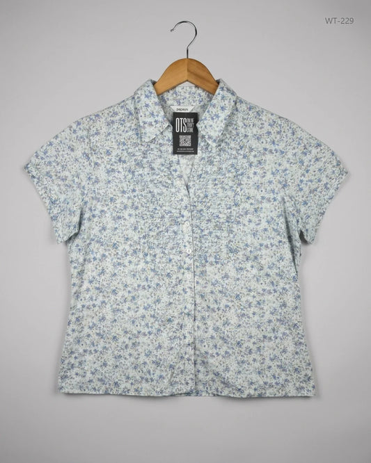 UK Imported secondhand Womens Summer Tops - Papaya brand, Multi Cotton, Premium condition, for Women - Online Thrift Store Peshawar Pakistan
