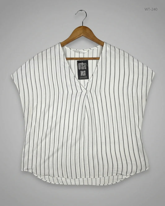 UK Imported secondhand Womens Summer Tops - Primark brand, White Polyester, Premium condition, for Women - Online Thrift Store Islamabad Pakistan