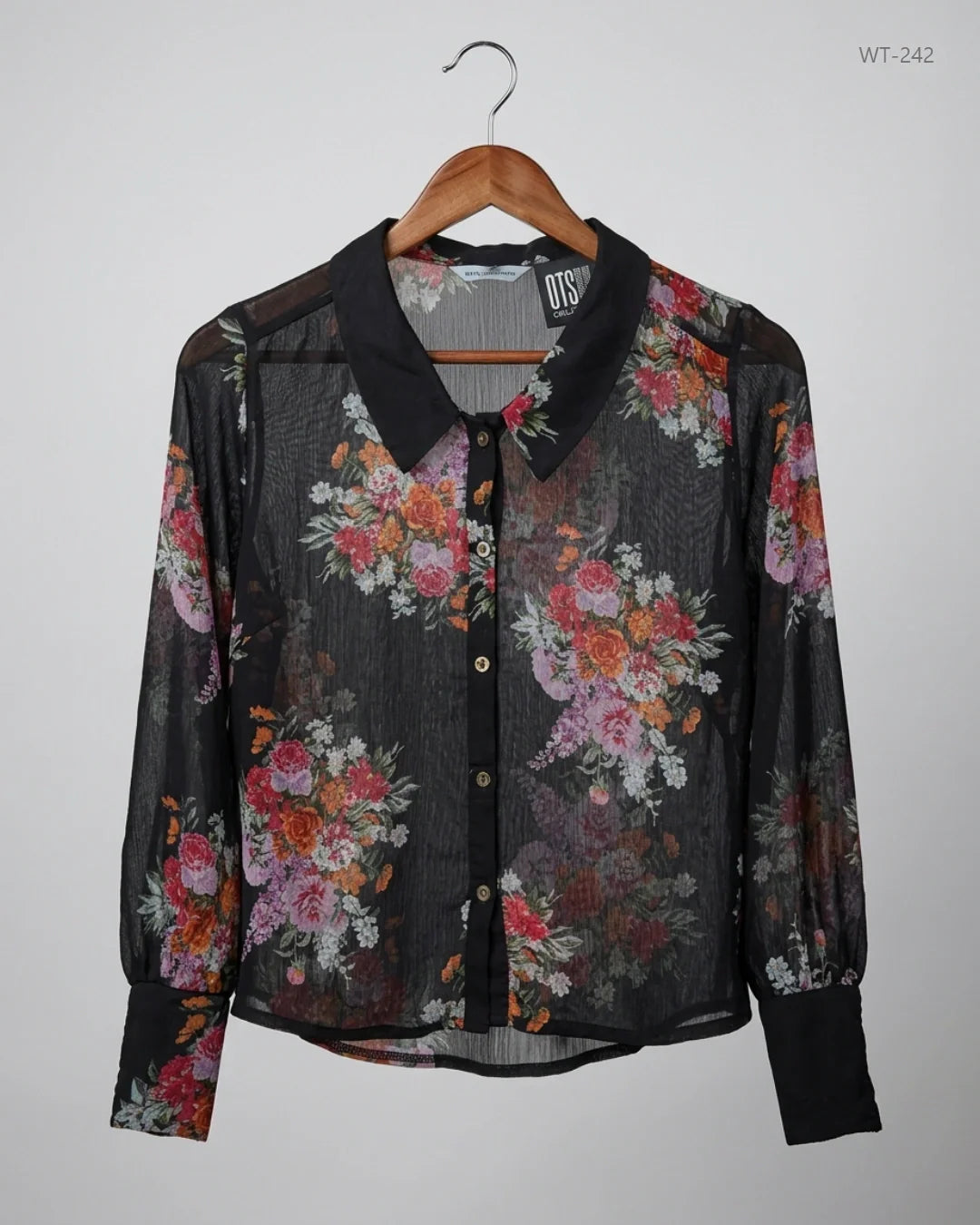 ATMOSPHERE (WT-242) Black Womens Summer Tops