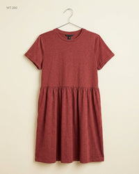 SHEIN (WT-260) Short-Sleeved Smock Dress