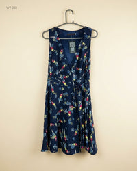 TENKI (WT-263) Sleeveless Wrap Dress