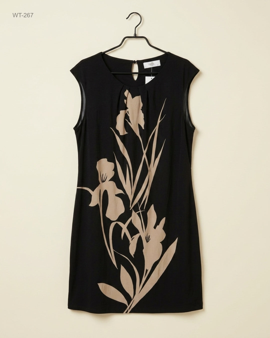 WALLIS (WT-267) Sleeveless Floral Print Shift Dress