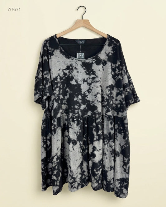 YOURS (WT-271) Oversized Smock Top
