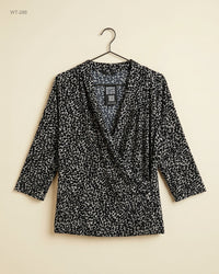 M&CO (WT-286) Surplice Wrap Top