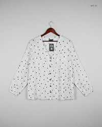 White Women's Summer Top by Papaya (WT-31)