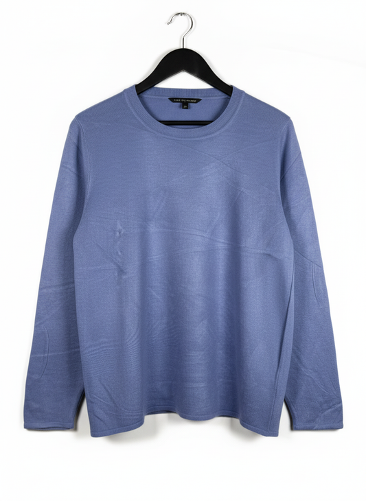 UK Imported secondhand Winter Knitted Tops - KNIT WEAR brand, PURPLE ACRYLIC, PREMIUM PLUS condition, for Women - Online Thrift Store Peshawar Pakistan