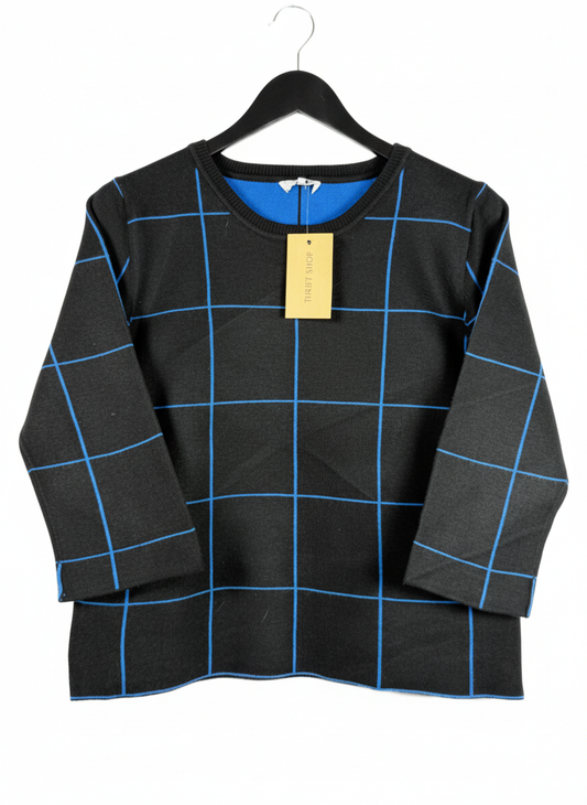 PREMIUM PLUS Condition Winter Knitted Tops | Preloved CKS | BLACK ACRYLIC | Thrift Shop for Women Lahore Pakistan | OTS