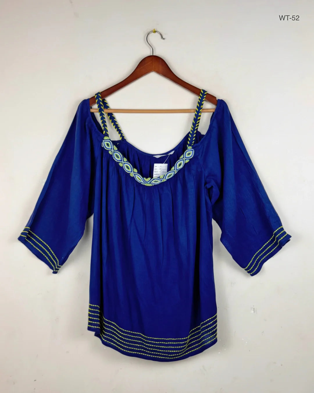 Shop Premium Womens Summer Tops by George | Preloved Branded Clothes | Navy Blue Polyester | Women | OTS Thrift Store Karachi Pakistan