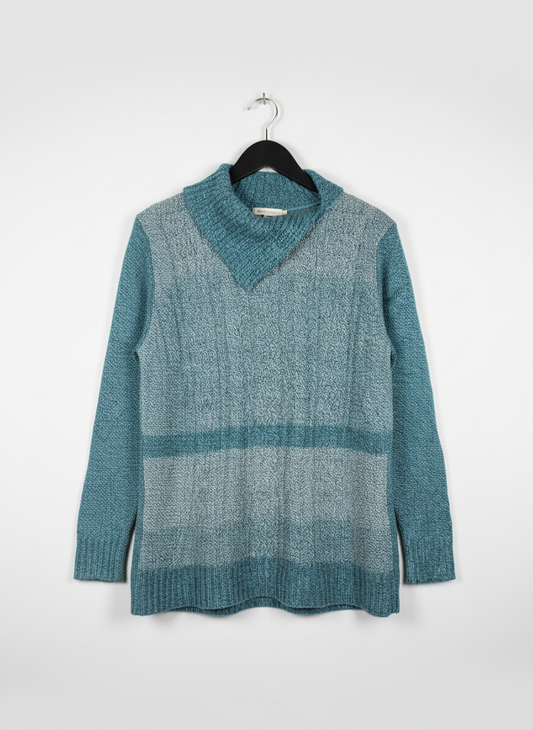 Shop PREMIUM PLUS Winter Knitted Tops by BM | Preloved Branded Clothes | MULTI ACRYLIC | Women | OTS Thrift Store Lahore Pakistan