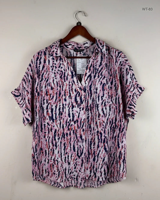 Womens Summer Tops | ET-VOUS | Preloved Branded | Multi Cotton | Premium | OTS Thrift Store Karachi Pakistan