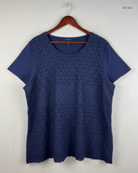 Navy Blue Women's Summer Top by Tommy Hilfiger (WT-84)