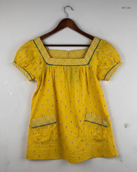 Yellow Women's Summer Top by Benim-co (WT-90)