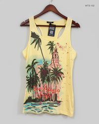 PAPAYA Lime Womens Tshirts (WTS-102)