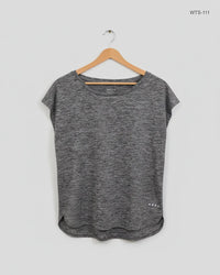SOULUXE Grey Womens Tshirts (WTS-111)