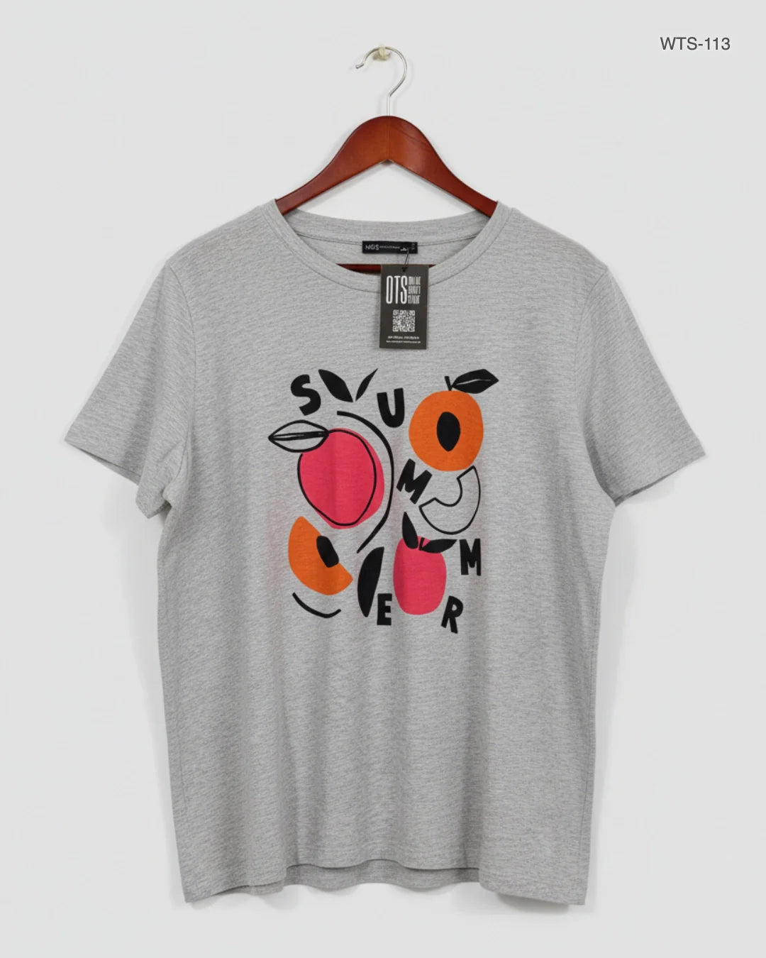 Premium Condition Womens Tshirts | Preloved Marks & Spencer | Grey Cotton | Thrift Shop for Islamabad Pakistan | OTS