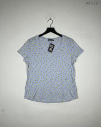 MARKS & SPENCER Violet Womens Tshirts (WTS-137)