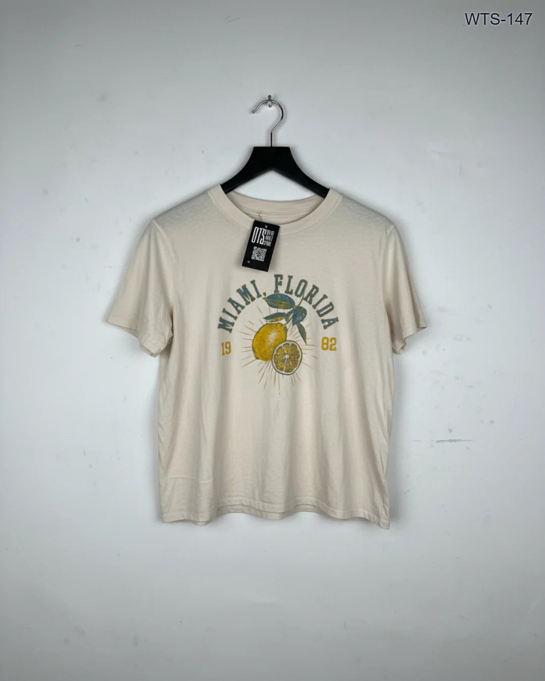 UK Imported secondhand Womens Tshirts - Primark brand, Beige Cotton, Premium condition, for - Online Thrift Store Karachi Pakistan