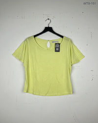 MARKS & SPENCER Lime Womens Tshirts (WTS-151)
