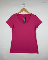 ESPRIT Pink Womens Tshirts (WTS-162)