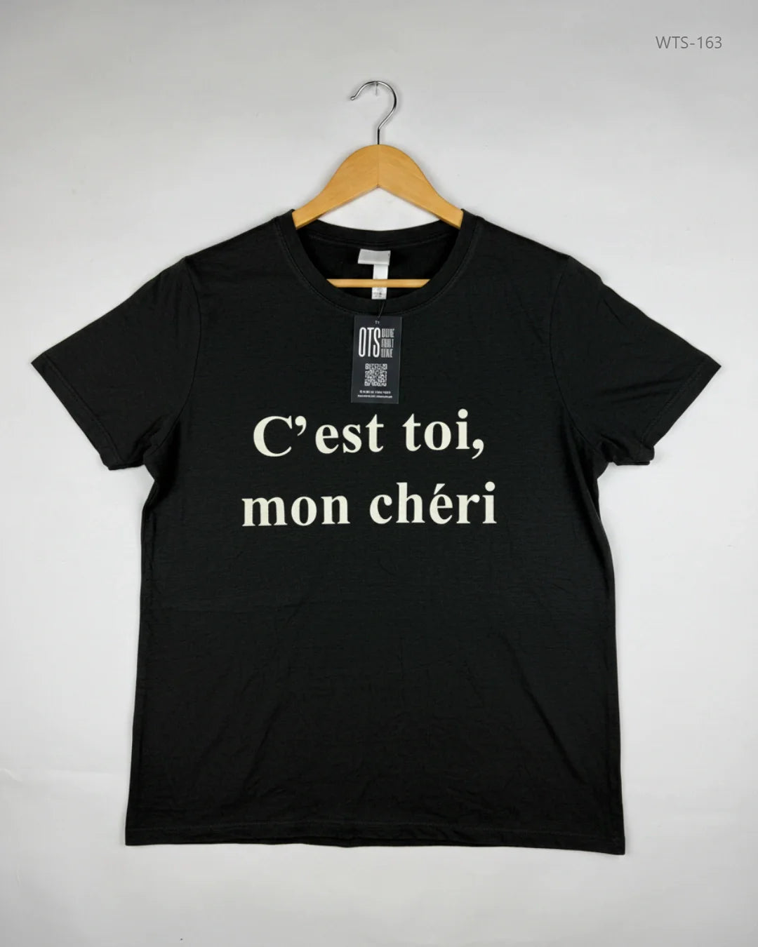Shop Premium Womens Tshirts by H&M | Preloved Branded Clothes | CHARCOAL Cotton | | OTS Thrift Store Peshawar Pakistan