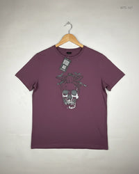 SHEIN Vine Red Womens Tshirts (WTS-167)