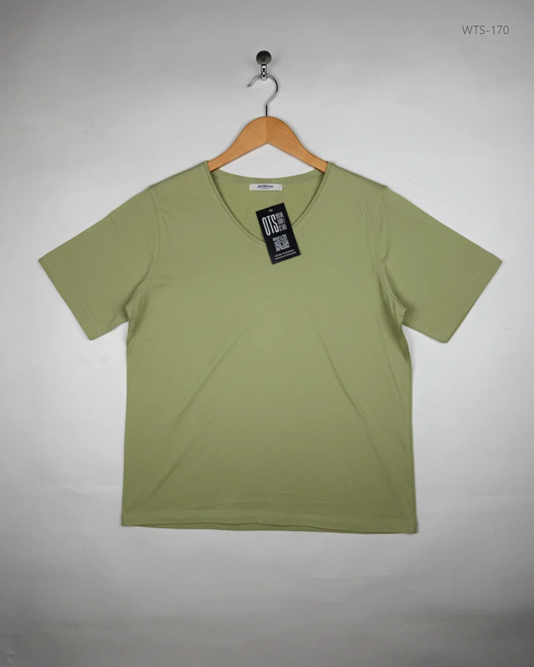 LABLE CUT Olive Green Womens Tshirts (WTS-170)