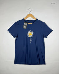 PRIMARK Mud Blue Womens Tshirts (WTS-173)