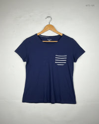 F&F Dark Blue Womens Tshirts (WTS-185)