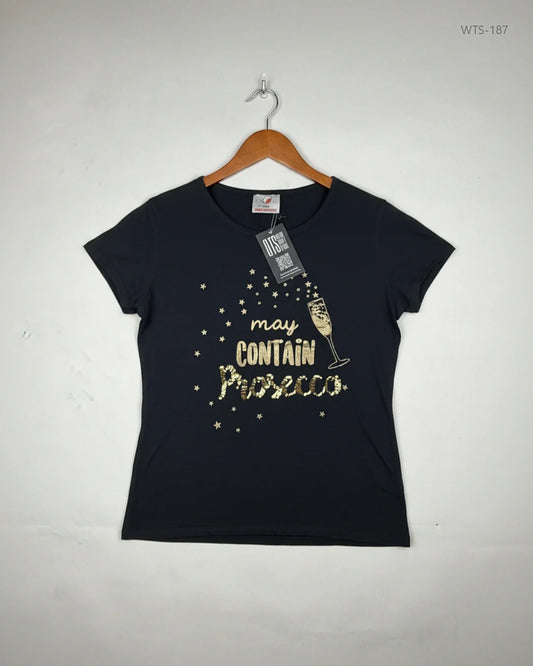 Secondhand Branded Womens Tshirts by George, Black cotton fabric, Premium condition, for - Online Thrift Shop Islamabad Pakistan