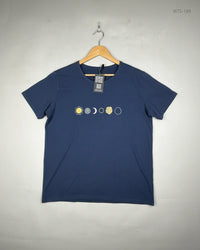 SHEIN Dark Blue Womens Tshirts (WTS-189)