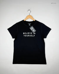 PRIMARK Black Womens Tshirts (WTS-201)
