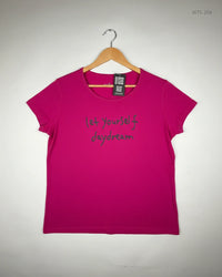 PRETTY Pink Womens Tshirts (WTS-204)