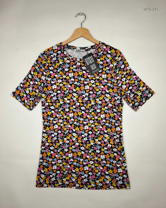 UK Imported secondhand Womens Tshirts - Marks & Spencer brand, Multi Cotton, Premium condition, for - Online Thrift Store Karachi Pakistan