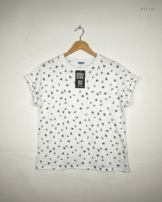 Shop Premium Womens Tshirts by Jigsaw | Preloved Branded Clothes | White Cotton | | OTS Thrift Store Karachi Pakistan