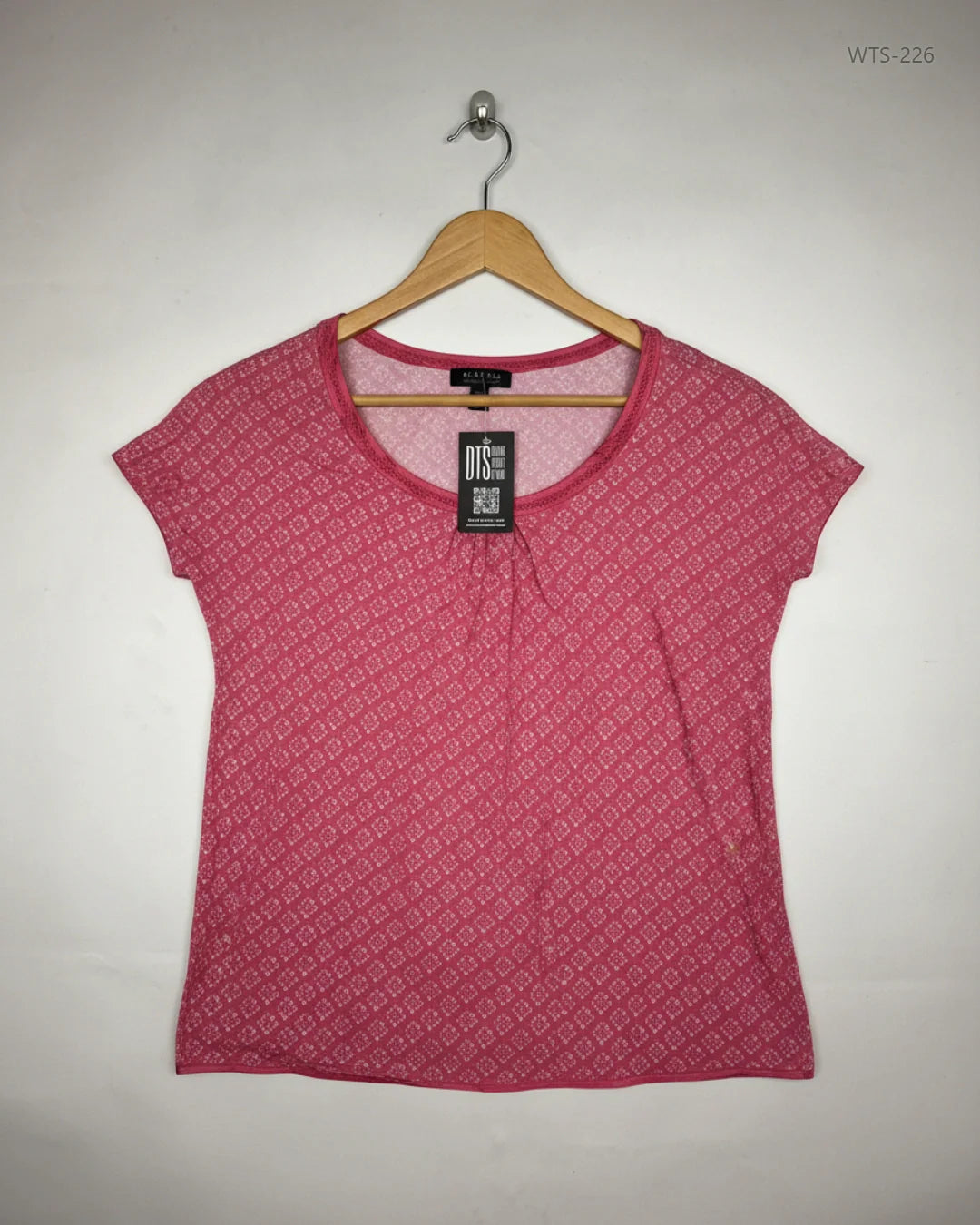 Womens Tshirts | Midnight | Preloved Branded | Pink Polyester | Premium | OTS Thrift Store Peshawar Pakistan