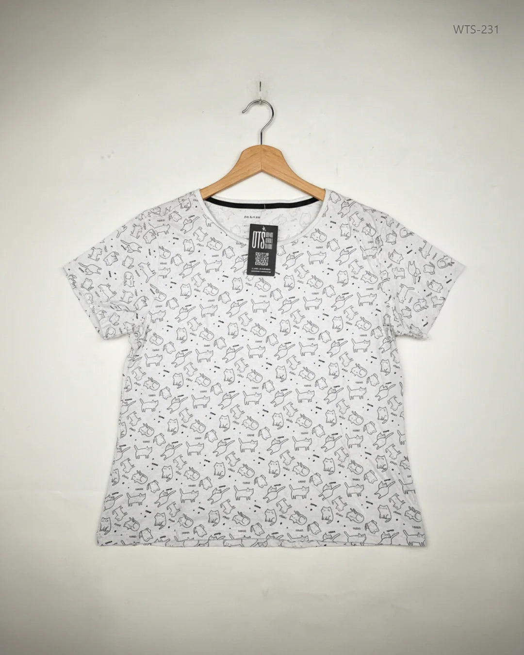 PRIMARK White Womens Tshirts (WTS-231)