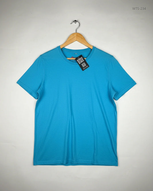 Shop Premium Womens Tshirts by Bonprix | Preloved Branded Clothes | Blue Cotton | | OTS Thrift Store Peshawar Pakistan