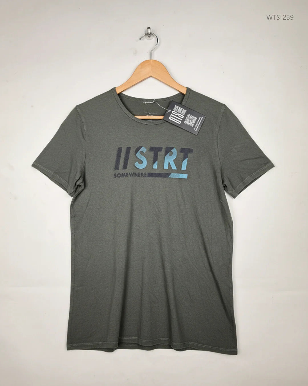 UNKNOWN Olive Green Womens Tshirts (WTS-239)
