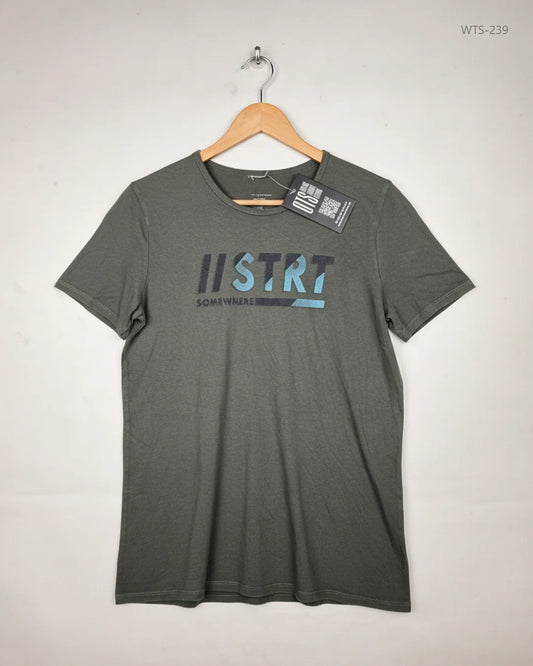 Premium Condition Womens Tshirts | Preloved Unknown | Olive Cotton | Thrift Shop for Peshawar Pakistan | OTS