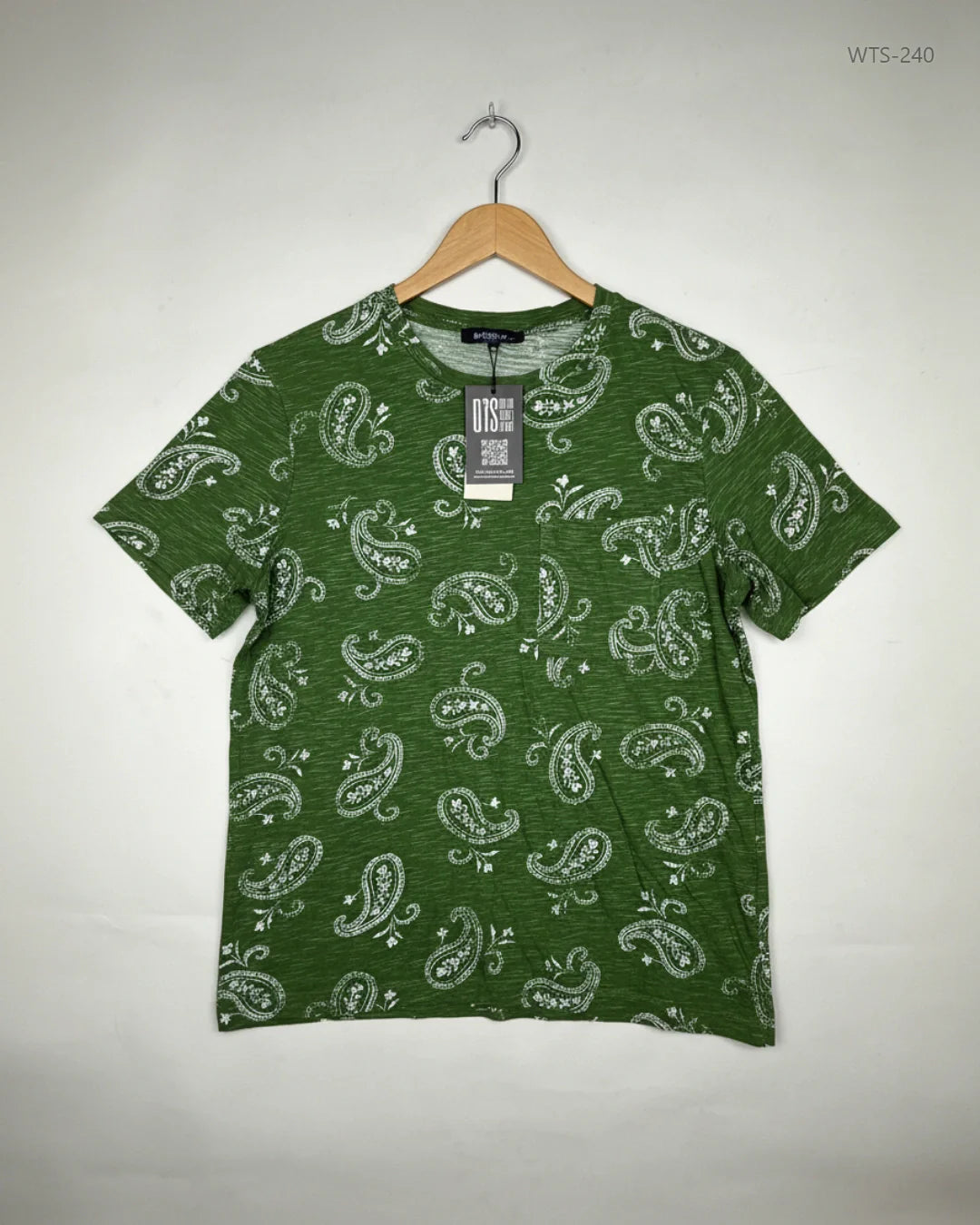 MARKS & SPENCER Green Womens Tshirts (WTS-240)