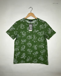 MARKS & SPENCER Green Womens Tshirts (WTS-240)