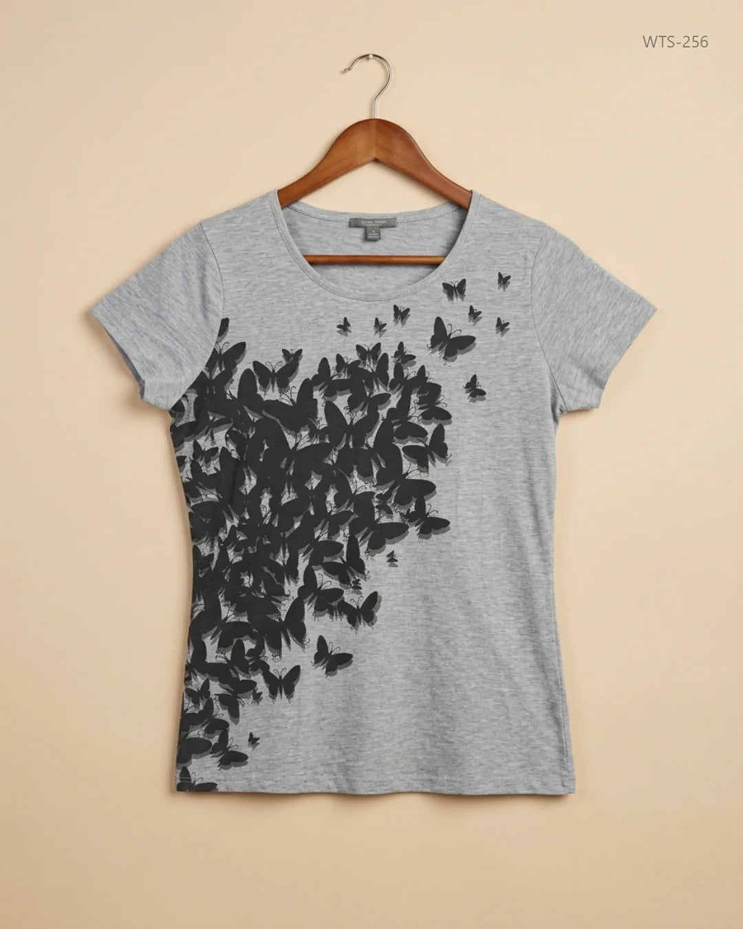 Shop Premium Womens Tshirts by south | Preloved Branded Clothes | Gray Cotton | Womens | OTS Thrift Store Karachi Pakistan