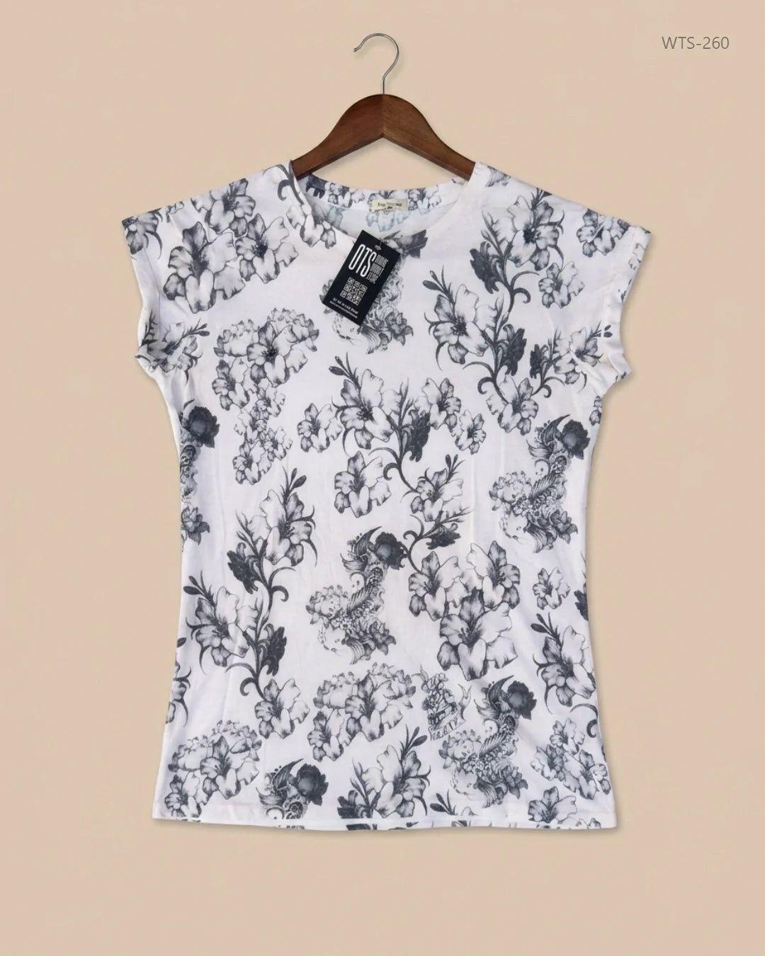 RIVER ISLAND (WTS-260) Pink Womens Tshirt