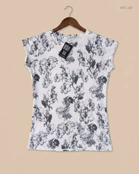 RIVER ISLAND (WTS-260) Pink Womens Tshirt