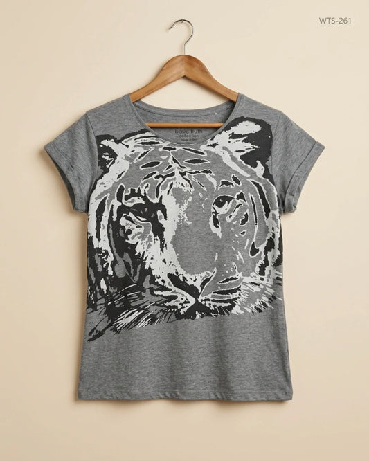Shop Premium Womens Tshirts by collection | Preloved Branded Clothes | Grey Cotton | Womens | OTS Thrift Store Lahore Pakistan
