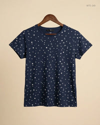 PRIMARK (WTS-269) Blue Womens Tshirt