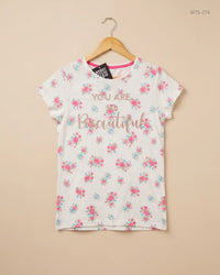 PRIMARK (WTS-274) Beige Womens Tshirt