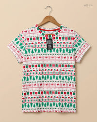 GEORGE (WTS-278) Multi Color Womens Tshirt