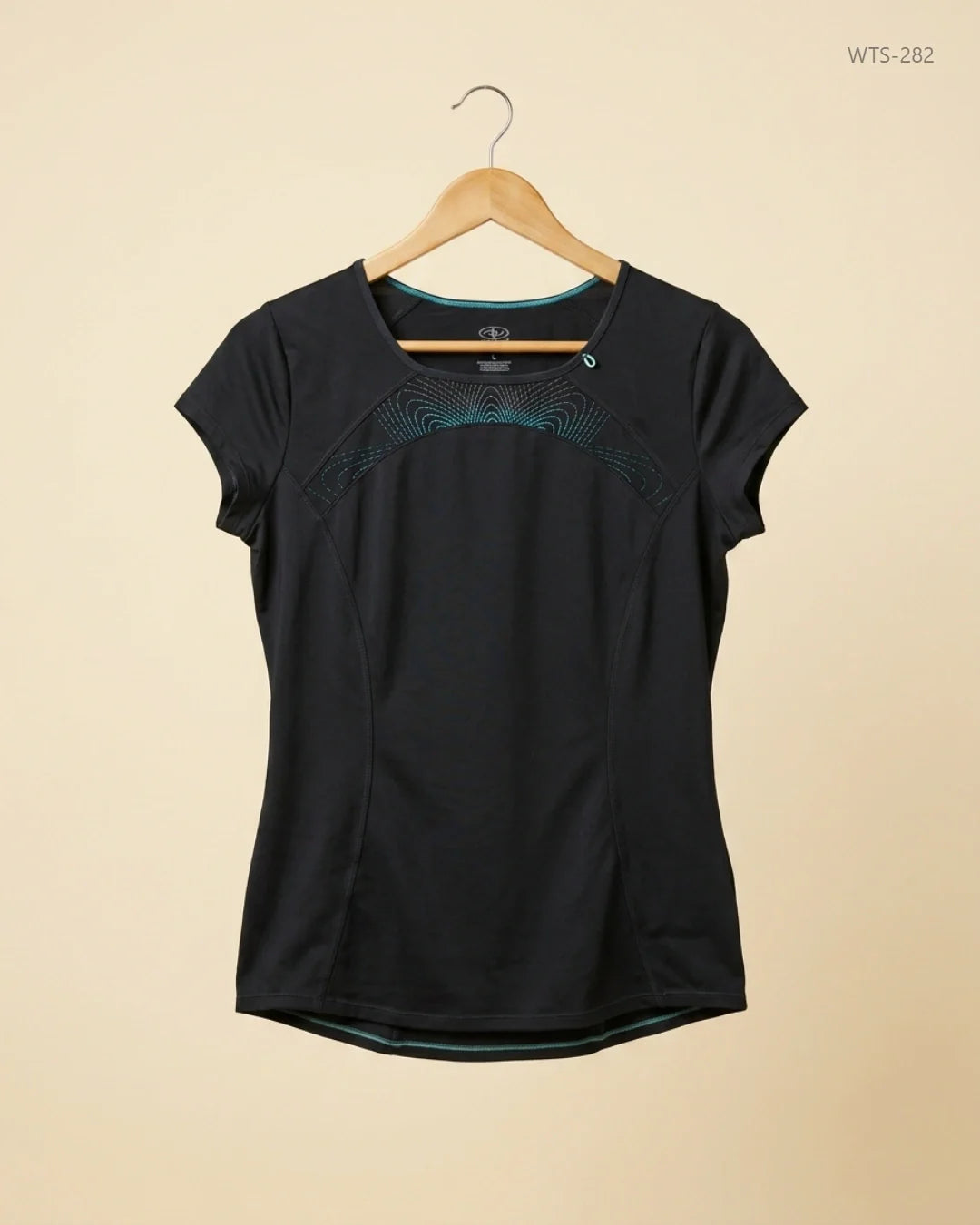 Preloved Premium Womens Tshirts by Athletic Work, Black Polyester for Womens - OTS Thrift Shop Lahore Pakistan