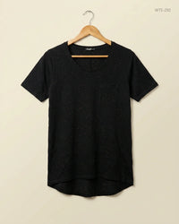 PEP&CO (WTS-292) Black Womens Tshirt
